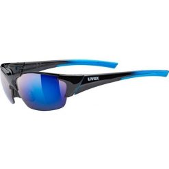 Okulary Uvex Blaze III Black Blue 2416 2021. Czarne okulary przeciwsłoneczne damskie UVEX. Za 202.52 zł.