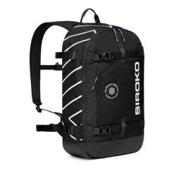 Kompaktowy plecak do sportów zimowych 18L Sporty zimowe Siroko Cove. Czarne plecaki SIROKO, bez wzorów. Za 275.00 zł.