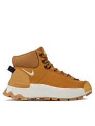 Nike Sneakersy City Classic Boot DQ5601 710 Brązowy. Brązowe obuwie sportowe damskie Nike, ze skóry, bez zapięcia. Za 437.96 zł.