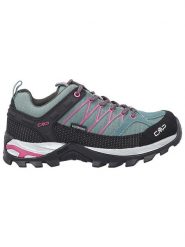 CMP Buty trekkingowe "Rigel" w kolorze błękitno-różowym rozmiar: 41. Niebieskie obuwie trekkingowe damskie CMP, z materiału, bez zapięcia. Za 292.95 zł.