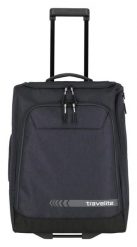 Torba podróżna na kółkach Kick Off S 44 L dla dorosłych unisex. Czerwone torby podróżne Travelite, bez wzorów, z materiału. Za 259.50 zł.