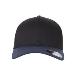 Czapka Flexfit wooly combed 2-tone. Czarne czapki damskie FLEXFIT, bez wzorów, z bawełny. Za 70.55 zł.