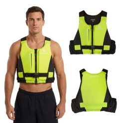 Kamizelka asekuracyjna AQUASTIC Active 50N. Zielone kamizelki damskie AQUASTIC, xl, bez wzorów, bez kaptura. Za 199.99 zł.