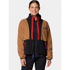 Bluza Polarowa Damska Columbia Backbowl II. Brązowe bluzy damskie Columbia, xs, bez wzorów, z polaru, bez kaptura. Za 349.00 zł.