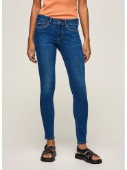 Pepe Jeans Dżinsy "Pixie" - Skinny fit - w kolorze niebieskim rozmiar: W28. Niebieskie jeansy damskie Pepe Jeans. Za 162.49 zł.