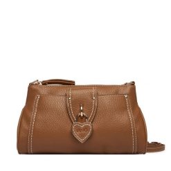 Torebka Liu Jo. Brązowe listonoszki damskie Liu Jo, bez wzorów, bez dodatków. Za 469.99 zł.