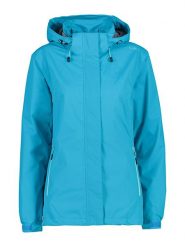 Cmp Kurtka przeciwdeszczowa w kolorze błękitnym rozmiar: 46. Niebieskie kurtki sportowe damskie CMP, bez wzorów, bez kaptura. Za 158.10 zł.