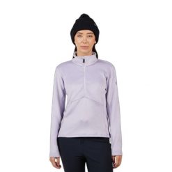Kurtka narciarska 1/4 Zip damska Rossignol Diretta. Fioletowe kurtki damskie Rossignol, na zimę, bez wzorów, bez kaptura. Za 544.00 zł.
