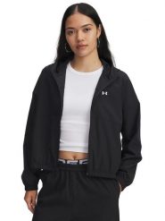 Under Armour Kurtka sportowa w kolorze czarnym rozmiar: L. Czarne kurtki sportowe damskie Under Armour, l, bez wzorów, bez kaptura. Za 252.94 zł.