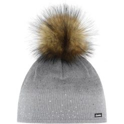 Czapka Eisbar Tiana Lux Crystal MÜ. Szare czapki damskie Eisbär, bez wzorów. Za 279.90 zł.