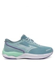 Mizuno Buty do biegania Wave Revolt 3 J1GD2481 Błękitny. Niebieskie obuwie sportowe damskie Mizuno, z materiału, bez zapięcia, do biegania. Za 359.99 zł.