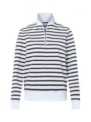 Marie Lund bluza nierozpinana Kobiety brązowy|biały, XS. Białe bluzy damskie Marie Lund, xs, bez wzorów, z materiału, bez kaptura. Za 169.95 zł.