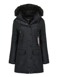 ANAPURNA Parka "Cortinana" w kolorze czarnym rozmiar: L. Czarne parki damskie ANAPURNA, l, bez kaptura. Za 268.55 zł.