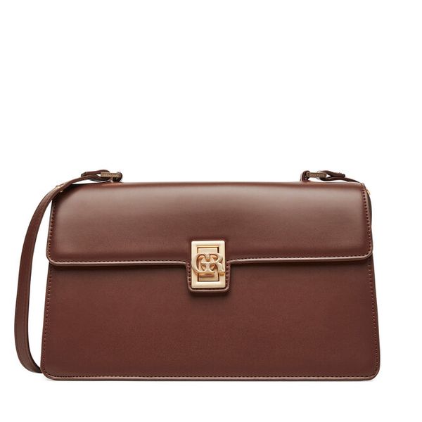 Torebka GINO ROSSI. Brązowe torebki klasyczne damskie Gino Rossi, bez dodatków. Za 179.99 zł.