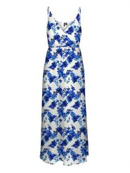 Vero Moda Sukienka w kolorze karmelowo-czarnym rozmiar: M. Brązowe sukienki damskie Vero Moda, bez wzorów, bez ramiączek. Za 100.99 zł.
