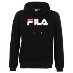 Bluza z kapturem Fila Barumini. Czarne bluzy damskie Fila, l, bez wzorów, z kapturem. Za 129.00 zł.