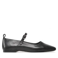 Półbuty Vagabond Shoemakers. Czarne półbuty damskie Vagabond Shoemakers, bez wzorów, bez obcasa, na płaskiej podeszwie, bez zapięcia. Za 379.99 zł.