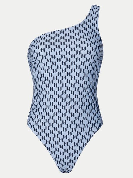 KARL LAGERFELD Strój kąpielowy A1W46043 Błękitny. Niebieskie stroje jednoczęściowe KARL LAGERFELD, bez wzorów, z syntetyku. Za 659.99 zł.