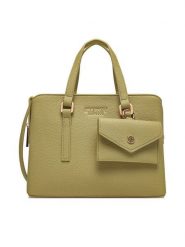 Nine West Torebka CEO-Nira-KY251 Zielony. Zielone torebki klasyczne damskie Nine West, z materiału, bez dodatków. Za 249.99 zł.