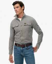 Superdry Koszula Trailsman Relaxed Fit flanelowa – 100% bawełna organiczna. Niebieskie koszule damskie Superdry, s, z aplikacjami, z bawełny, klasyczne, bez kołnierzyka, bez ramiączek. Za 322.70 zł.