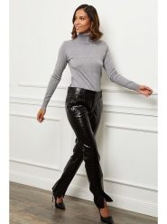 L'armoire de Suzette Golf w kolorze szarym rozmiar: 34/36. Szare golfy damskie L'armoire de Suzette, l, bez wzorów, z kaszmiru, bez ramiączek. Za 73.99 zł.