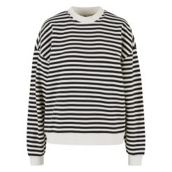 Bluza damska Urban Classics. Białe bluzy damskie Urban Classics, bez wzorów, z bawełny, bez kaptura. Za 231.00 zł.