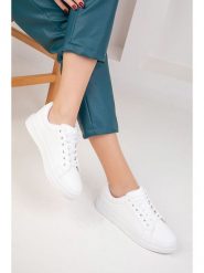 Trendyol Sneakersy w kolorze białym rozmiar: 36. Białe obuwie sportowe damskie Trendyol, bez zapięcia. Za 74.28 zł.