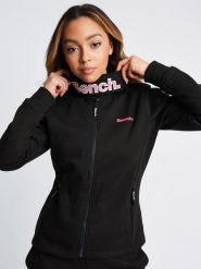 Bench Bluza "Haylo" w kolorze czarnym rozmiar: 40. Czarne bluzy damskie Bench, bez wzorów, bez kaptura. Za 105.38 zł.