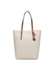MICHAEL Michael Kors Torebka Quinn 30S5GQNT3B Écru. Shopper bag MICHAEL Michael Kors, bez wzorów, ze skóry, bez dodatków. Za 849.99 zł.