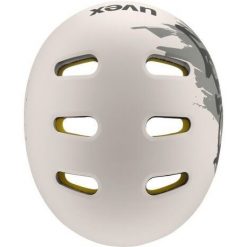 Kask rowerowy dziecięcy UVEX Kid 4 Style MIPS, dirt warm grey. Szare akcesoria rowerowe UVEX. Za 276.99 zł.