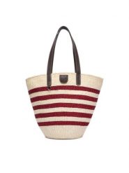 Weekend Max Mara Torebka 2615511015650 Czerwony. Czerwone torebki wieczorowe damskie Weekend Max Mara, bez wzorów, ze skóry, bez dodatków. Za 1,839.00 zł.