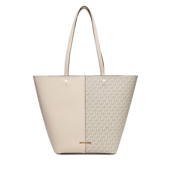 Torebka MICHAEL Michael Kors. Brązowe shopper bag MICHAEL Michael Kors, bez wzorów, bez dodatków. Za 849.99 zł.