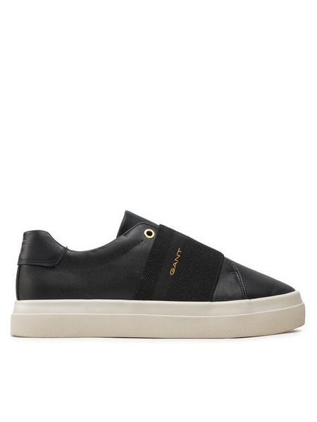 Gant Sneakersy Avona Sneaker 28531450 Czarny. Czarne obuwie sportowe damskie Gant, ze skóry, bez zapięcia. Za 339.99 zł.
