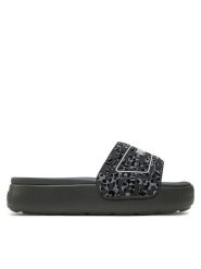 Puma Klapki Karmen Slide 395401 02 Szary. Szare klapki damskie Puma, bez wzorów, z materiału, bez obcasa, bez zapięcia. W wyprzedaży za 169.99 zł.