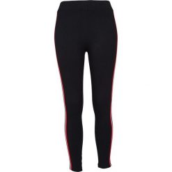Legginsy damskie Urban Classics 3-tone tape. Czarne legginsy damskie Urban Classics, m, bez wzorów. Za 142.00 zł.