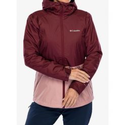 Kurtka przeciwdeszczowa damska Columbia Inner Limits III Jacket. Czerwone kurtki damskie Columbia, bez wzorów, bez kaptura. Za 529.00 zł.