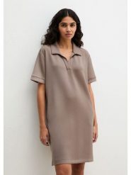 Marc O´Polo Bodywear Sukienka w kolorze szarobrązowym rozmiar: XL. Brązowe sukienki damskie bez wzorów, bez ramiączek. Za 184.95 zł.