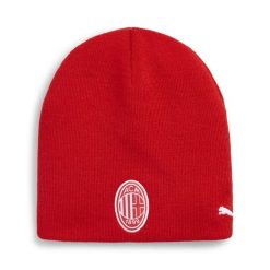 Czapka dwustronna AC Milan PUMA Black For All Time Red. Czarne czapki damskie Puma, bez wzorów. Za 109.00 zł.