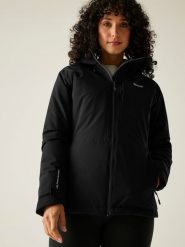 Regatta Kurtka przejściowa "Highton Stretch" w kolorze czarnym rozmiar: 36. Czarne kurtki damskie Regatta, bez wzorów, bez kaptura. Za 260.99 zł.