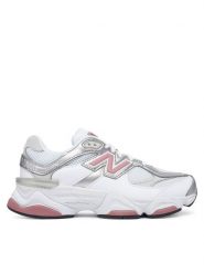 New Balance Sneakersy G906082T Biały. Białe buty sportowe dziewczęce New Balance, z materiału, bez zapięcia. Za 669.99 zł.
