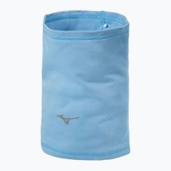 Komin Mizuno Warmalite Triwarmer. Niebieskie kominy damskie Mizuno, bez wzorów, z elastanu. Za 45.99 zł.
