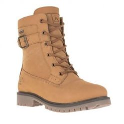 Buty do chodzenia damskie Kamik Winterstiefel Rogue Mid. Brązowe obuwie sportowe damskie Kamik, z gumy, za kostkę, bez zapięcia, trekkingowe. Za 593.00 zł.