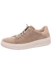 Legero Skórzane sneakersy "Rejoise" w kolorze beżowym rozmiar: 41. Brązowe obuwie sportowe damskie Legero, bez zapięcia. Za 229.46 zł.