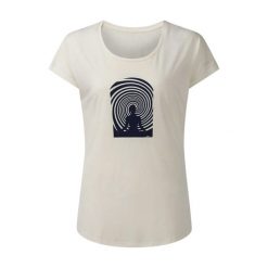 Koszulka Damska Serenity Psychedelic. Żółte bluzki damskie Dare 2b, bez wzorów, casualowe, bez kołnierzyka, bez ramiączek. Za 89.99 zł.