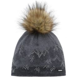 Czapka Eisbar Draw Lux Crystal MÜ. Szare czapki damskie Eisbär, bez wzorów. Za 299.90 zł.