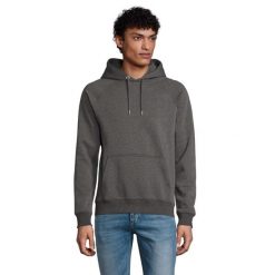 Bluza Unisex Dla Dorosłych Stellar. Szare bluzy damskie SOL'S, l, bez wzorów, z bawełny, z kapturem. Za 158.99 zł.