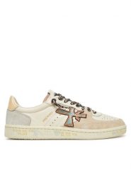 Premiata Sneakersy Bsktclad Bskt Clayd Var 7317 Beżowy. Brązowe obuwie sportowe damskie Premiata, ze skóry, bez zapięcia. Za 649.99 zł.