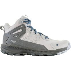 Buty turystyczne damskie Oboz Katabatic Low B-Dry. Szare obuwie trekkingowe damskie OBOZ, bez zapięcia. W wyprzedaży za 619.00 zł.