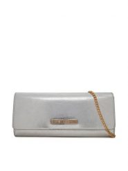 LOVE MOSCHINO Torebka JC4099PP0NKW0902 Srebrny. Szare torebki wieczorowe damskie Love Moschino, bez wzorów, ze skóry, bez dodatków. Za 539.99 zł.