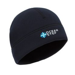 Czapka do chodzenia w wodzie Ocean Step neopren 3 mm. Czarne czapki damskie OCEAN STEP, na jesień, bez wzorów, z materiału. Za 79.99 zł.